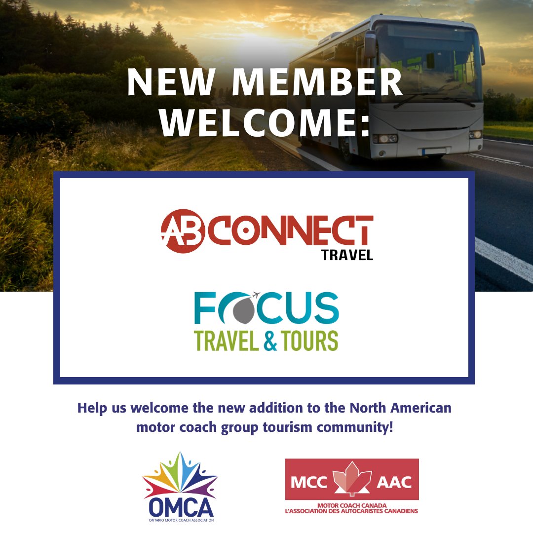 New Member Alert on this #WelcomeWednesday! Please join us in welcoming back ABConnect Travel and Focus Tours as returning Tour Operator members. We are excited to work #BetterTogether in 2025!