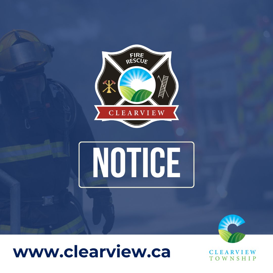 FIRE BAN – As of noon on July 30th, a Fire Ban🚫 🔥has been implemented by <a href="/CfesFireChief/">CFES</a> in #Clearview, and the Fire Rating has been updated to #Extreme ow.ly/we9f50WxkAK