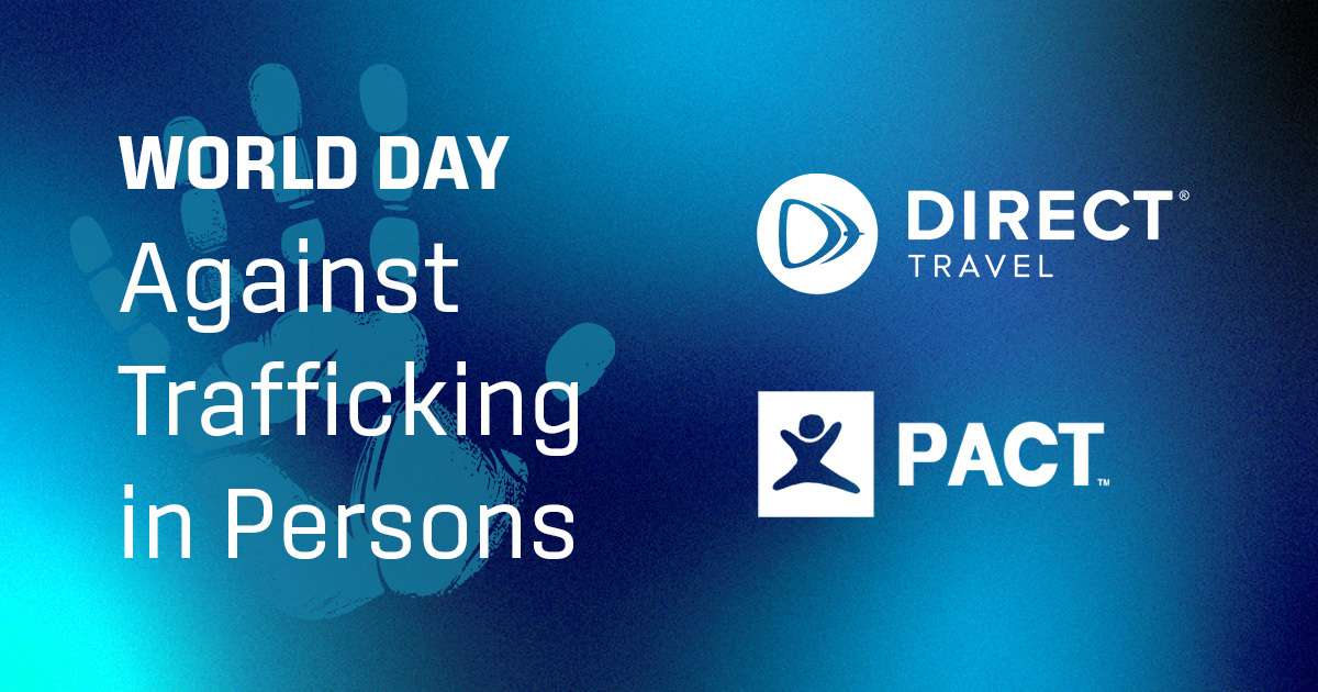 Direct Travel (@directtravelinc) on Twitter photo We're committed to doing our part to prevent exploitation, including partnering with @weare_PACT. Through this initiative, we remain committed to #EthicalTravel & creating a safer world for all. Learn how to raise awareness: hubs.ly/Q03zyPgV0 #EndHumanTrafficking We're committed to doing our part to prevent exploitation, including partnering with @weare_PACT. Through this initiative, we remain committed to #EthicalTravel & creating a safer world for all. Learn how to raise awareness: hubs.ly/Q03zyPgV0 #EndHumanTrafficking