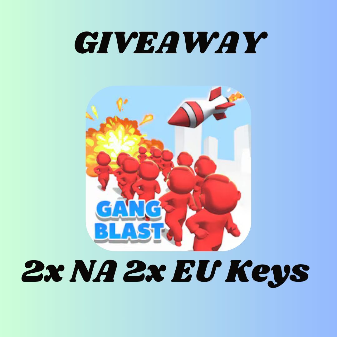 ๐ป๐๐๐๐ช๐พ๐๐๐๐๐๐๐๐ค๐๐๐๐ฅ๐ค ๐ (@gaminginsights1) on Twitter photo ๐ฎ **Gang Blast Giveaway!** ๐ฎ
Weโre giving away:
โจ 2x EU
โจ 2x NA
How to Enter:
1๏ธโฃ Like this post ๐
2๏ธโฃ Retweet โป๏ธ
3๏ธโฃ Follow:
- <a href="/Entity3Limited/">Entity3</a>
- <a href="/GAMWAREDUTCH/">GAMWAREDUTCH</a>
- <a href="/GamingInsights1/">๐ป๐๐๐๐ช๐พ๐๐๐๐๐๐๐๐ค๐๐๐๐ฅ๐ค ๐ฆ</a>
Winners Announced 08/04/25
#Winners #PS5 #BIOBLOCK #EU #USA #PS4 #SONY ๐ฎ **Gang Blast Giveaway!** ๐ฎ
Weโre giving away:
โจ 2x EU
โจ 2x NA
How to Enter:
1๏ธโฃ Like this post ๐
2๏ธโฃ Retweet โป๏ธ
3๏ธโฃ Follow:
- <a href="/Entity3Limited/">Entity3</a>
- <a href="/GAMWAREDUTCH/">GAMWAREDUTCH</a>
- <a href="/GamingInsights1/">๐ป๐๐๐๐ช๐พ๐๐๐๐๐๐๐๐ค๐๐๐๐ฅ๐ค ๐ฆ</a>
Winners Announced 08/04/25
#Winners #PS5 #BIOBLOCK #EU #USA #PS4 #SONY