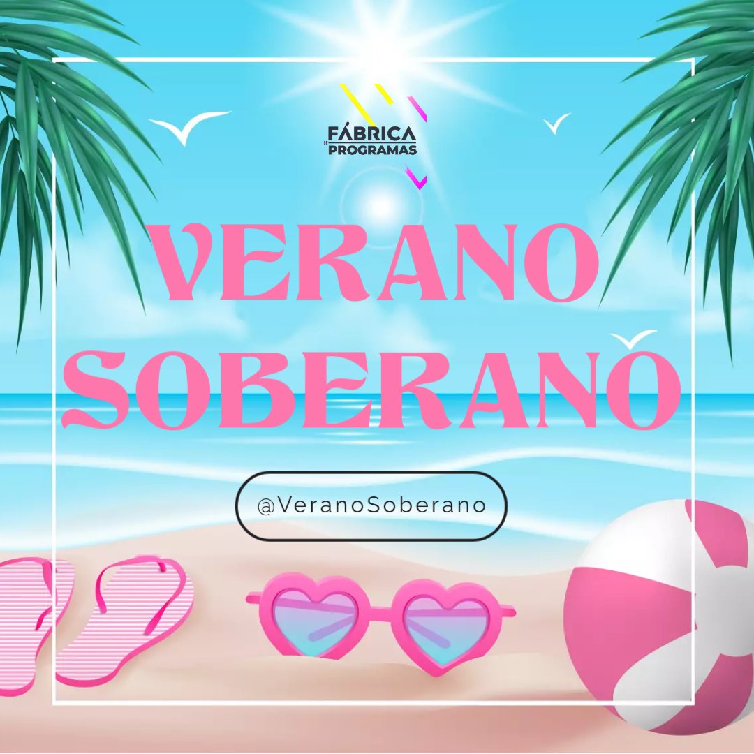 🌞 PRESHOW – VERANO SOBERANO III

🕒 15:00H

¡Bienvenid@s a Verano Soberano III! #VSPrevio