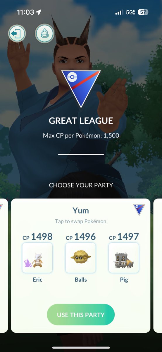 Finally legend in go battle league! Super cool and fun team 🙂👍