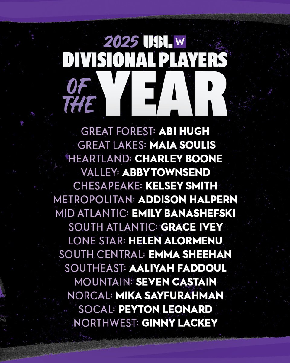 Congratulations to our very own, Abby Townsend on being named the @uslwleague Valley Division Player of the Season! A well deserved honor after a breakout season! Let’s go! 👏🔥💪