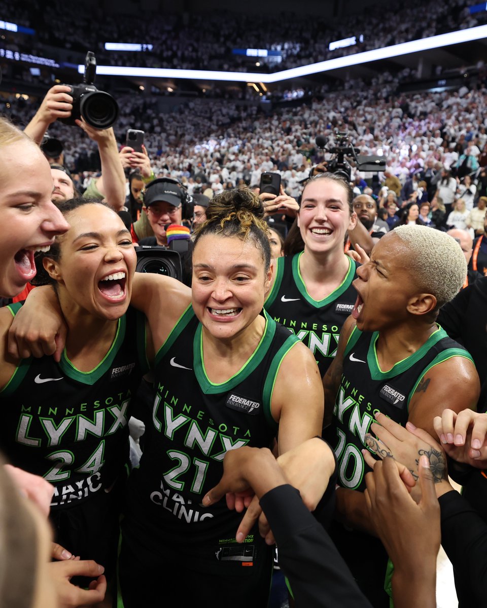 The stars collide tonight 💫

▪️ 2024 Finals rematch
▪️ No. 1 seed vs. No. 2 seed
▪️ Napheesa Collier: league-leading 23.5 PPG
▪️ Sabrina Ionescu: Eastern Conference POTW

It’s all going down at 8pm/ET on ESPN — you don’t want to miss a second of this showdown!