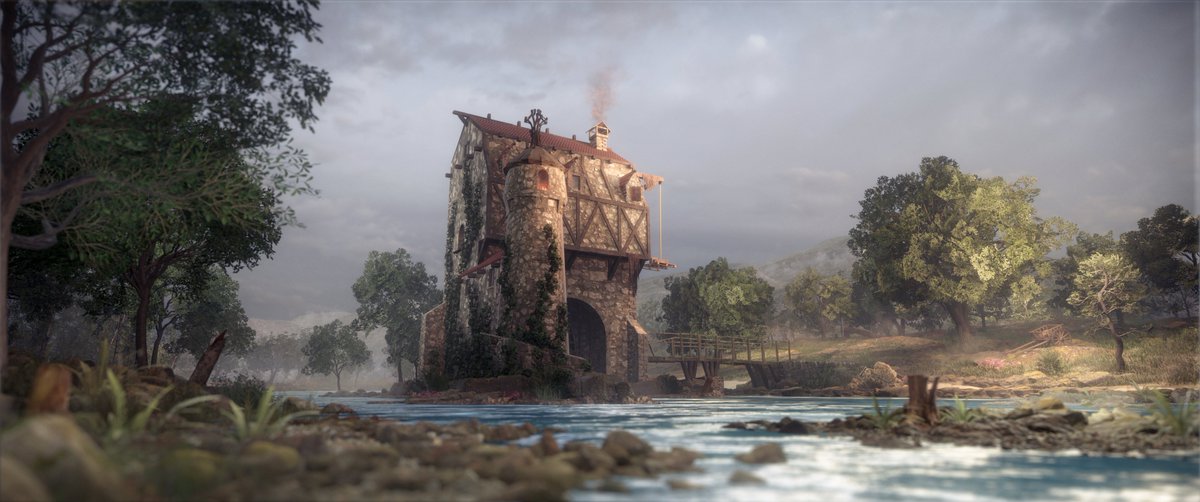 AtlasRedLine's tweet image. Here are a few of my latest Source 2 renders, created in Hammer and rendered with S2FM. I’ve been exploring a fantasy/medieval inspired setting using the Source 2 engine.

#Source2 #HammerEditor #S2FM #LevelDesign #3DArt #Medieval #GameDev #HalfLifeAlyx