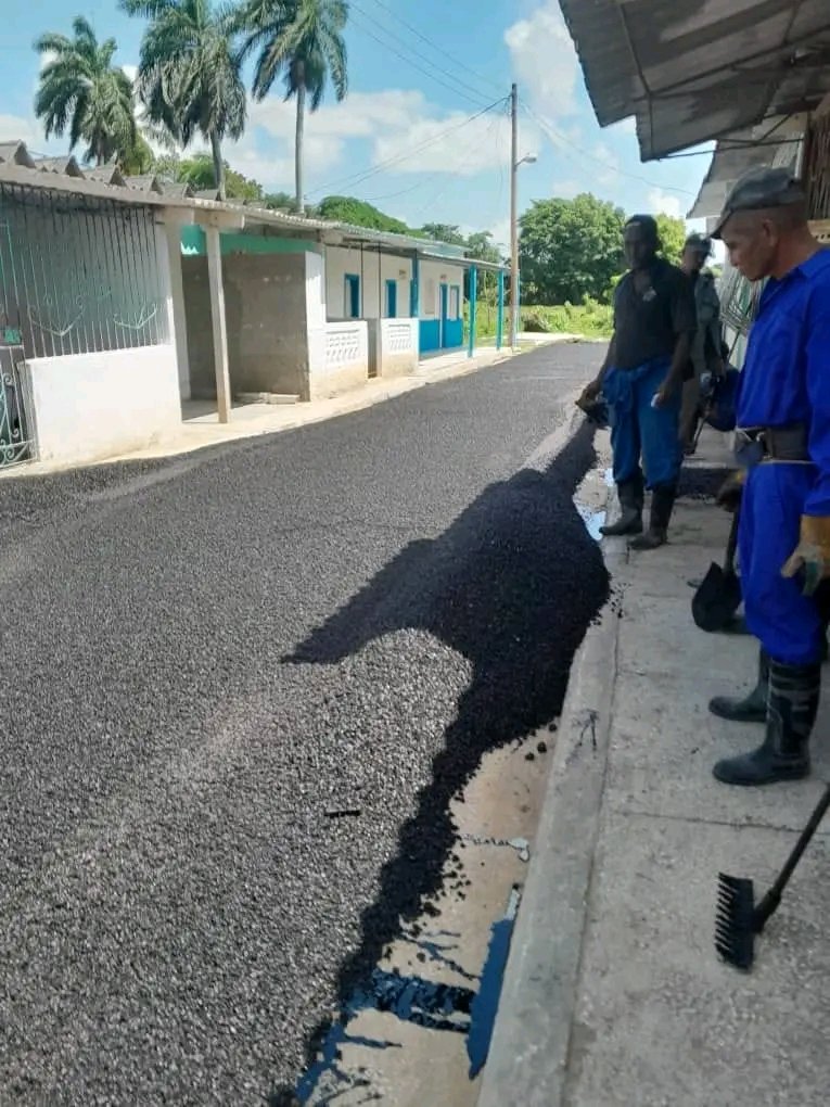 Concluye el trabajo en la obra de tratamiento y evacuación de residuales líquidos en la comunidad Poli Palo en Santa Clara una comunidad en transformación. Este era un  planteamiento de los electores al delegado, el pueblo es nuestra prioridad #VillaClaraConTodos #PoderPopular