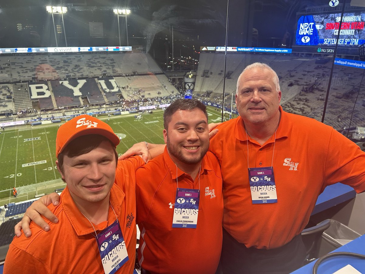 Just a few of my favorite broadcast team pics from over the last few years. 

Less than a month away now from another great broadcast season. New faces &amp; new locales… still the same passion and reason for doing what we do. #EatEmUpKats #StingEmHornets