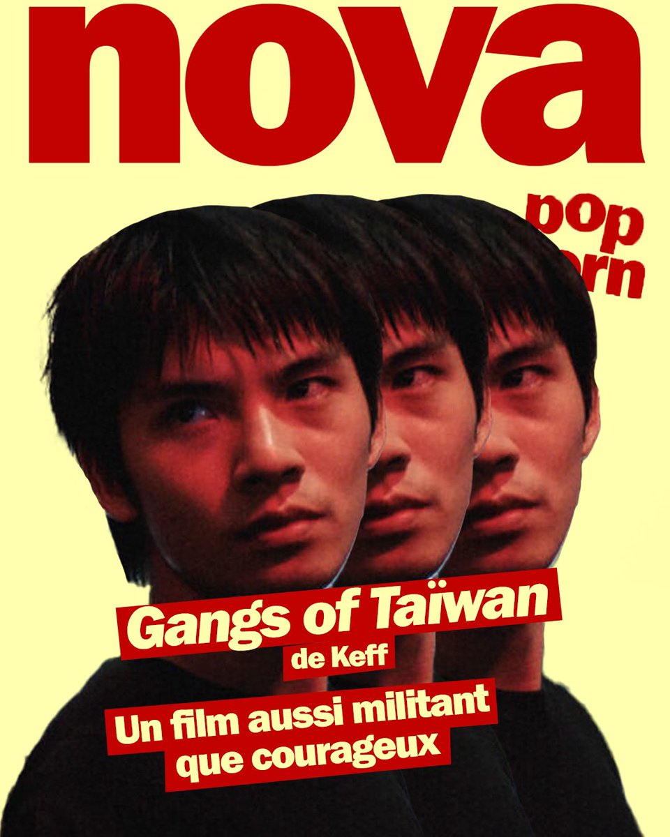 laRadioNova's tweet photo. Chaque semaine, Radio Nova vous guide parmi les nouveautés en salles 🎬Et aujourd’hui, direction Taïwan avec le nouveau film de Keff « Gangs of Taïwan ».

La chronique ciné par Alex Masson, tous les mercredis à 9h30 et 14h30 sur Radio Nova et en podcast sur https://t.co/Tvd8IXhwx5 & sur toutes les plateformes habituelles d’écoutes 🍿 https://t.co/o127Mmf2i8