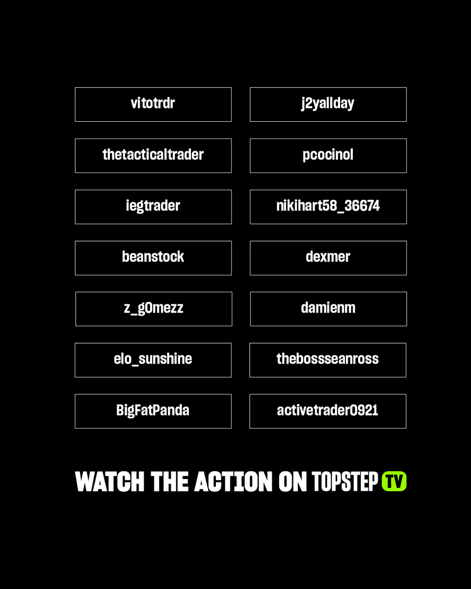 TopstepTV's tweet photo. The TopstepVIP Draft is heating up ๐ฅ
Next up: Coach Deeโs (@pip_raider) Chameleonaire squad is on the clock. Did you make the cut?
Catch all the action on @TopstepTV ๐ https://t.co/8KXmdRLq3S
See the full draft board: https://t.co/tC8mTrim7Q
#TopstepVIP #TradingDraft #TopstepTV #FuturesTrading