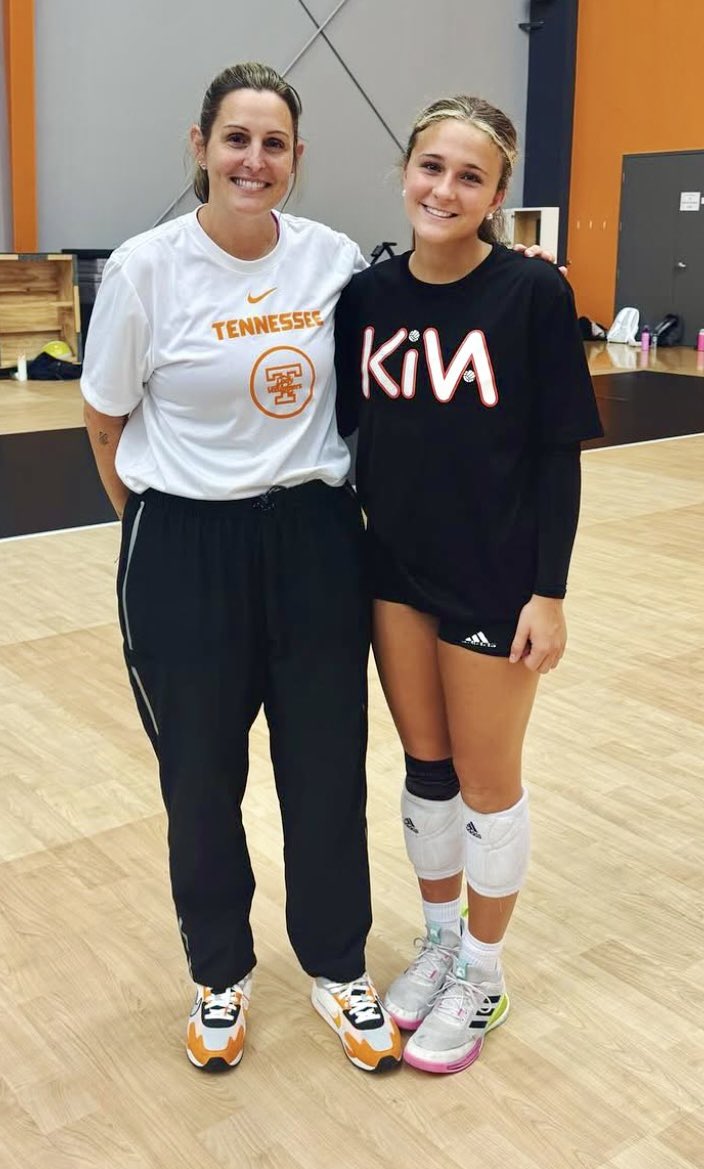 I had a blast and loved the team at <a href="/Vol_VBall/">Tennessee Volleyball</a> Camp on Sunday. One last camp before SHA Season. Thanks Coaches for invite <a href="/EveRackhamWatt/">Eve Rackham Watt</a> <a href="/coach_clements/">Susan Clements</a> #gavinwatt. #rockytop 

<a href="/valkyrievball/">Sacred Heart Volleyball</a> 
<a href="/VBallrecruiter/">Kara Hill</a> 
<a href="/PrepDigKY/">Prep Dig Kentucky</a> 
<a href="/VBAdrenaline/">VB Adrenaline</a> 
<a href="/PrepVolleyball/">PrepVolleyball.com</a> 
<a href="/KIVAVB/">KIVA</a> 
<a href="/kayleighr2028/">Kayleigh Rogers</a>