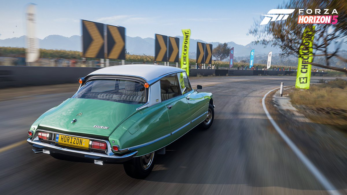 Forza Horizon en Français (@forzahorizonfr) on Twitter photo Participez au défi hebdo de la Communauté FR sur FH5! 🇫🇷 
➡️ Cette semaine, rendez-vous au Sprint de Marigold en Classe D, avec la DS 23! (Entre "Cordillera" et l'Autoroute)
Mettez votre résultat en commentaire avec votre GamerTag et votre voiture (et si vous avez une photo en Participez au défi hebdo de la Communauté FR sur FH5! 🇫🇷 
➡️ Cette semaine, rendez-vous au Sprint de Marigold en Classe D, avec la DS 23! (Entre "Cordillera" et l'Autoroute)
Mettez votre résultat en commentaire avec votre GamerTag et votre voiture (et si vous avez une photo en