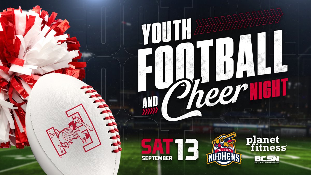 Football season is almost here 🏈📣

Come celebrate youth football and cheer teams with us at the ballpark on September 13: bit.ly/mh_footballche…