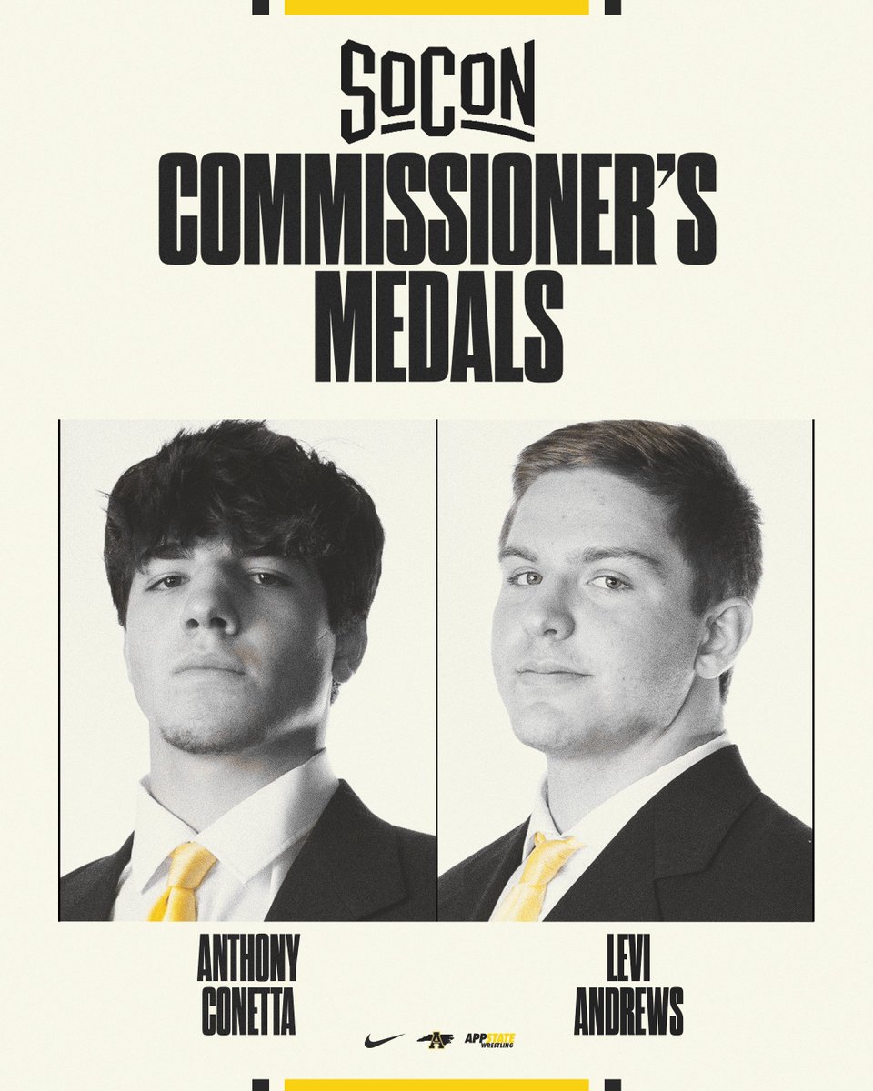 𝐒𝐨𝐂𝐨𝐧 𝐀𝐜𝐚𝐝𝐞𝐦𝐢𝐜 𝐇𝐨𝐧𝐨𝐫𝐬 📚🎖️

— 16 members of SoCon's Academic Honor Roll
— 4 wrestlers named Academic All-SoCon
— 2 wrestlers receive Commissioner's Medals

📰>>  goapp.st/SoConAcademic25

#ReAchTheSummit