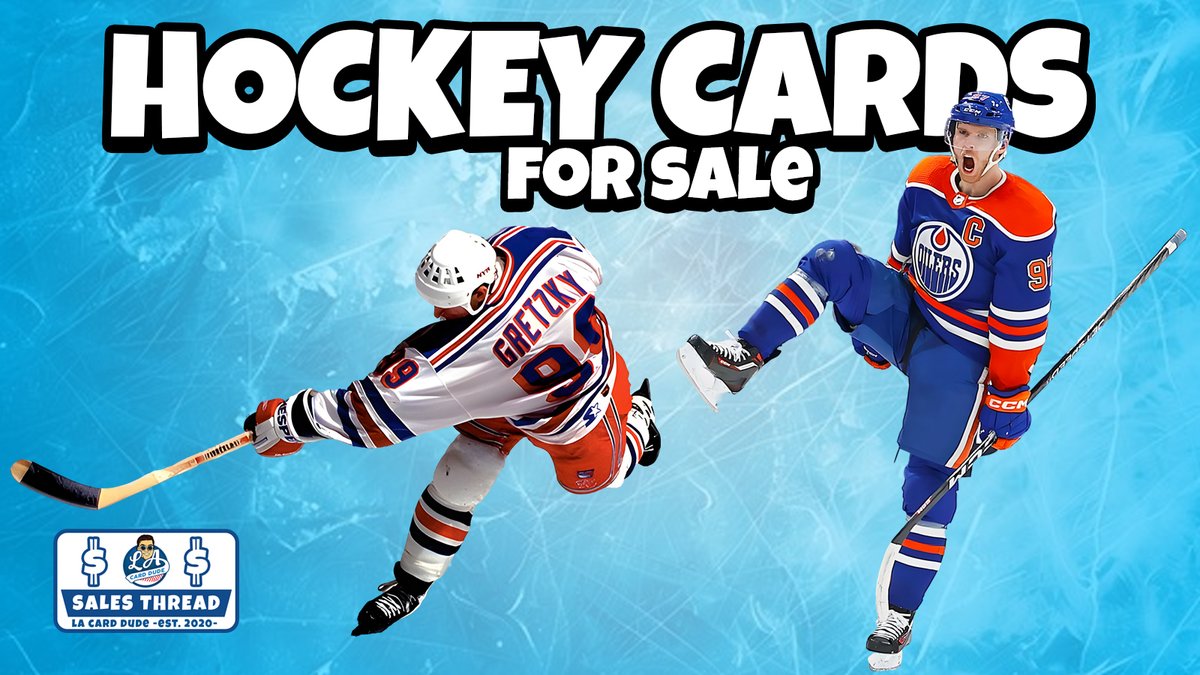 LAcarddude's tweet image. Hockey Card Sales Thread

- Post your Hockey Cards For Sale
- Comment Take under Cards to Claim
- Re-post to find Buyers