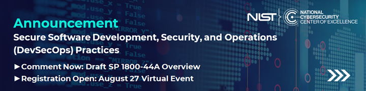 Cybersecurity @ NIST tweet media