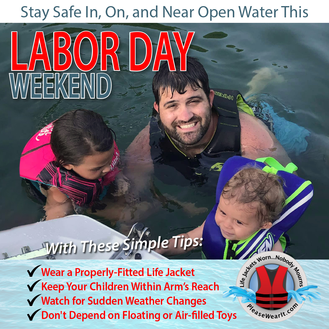 USACE HQ (@usacehq) on Twitter photo Following these simple tips while recreating in open waters (lakes, rivers, ponds, etc.) can help ensure that you have a good Labor Day weekend. Remember Life Jackets Worn…Nobody Mourns and <a href="/pleasewearit/">Please Wear It</a>. Following these simple tips while recreating in open waters (lakes, rivers, ponds, etc.) can help ensure that you have a good Labor Day weekend. Remember Life Jackets Worn…Nobody Mourns and <a href="/pleasewearit/">Please Wear It</a>.