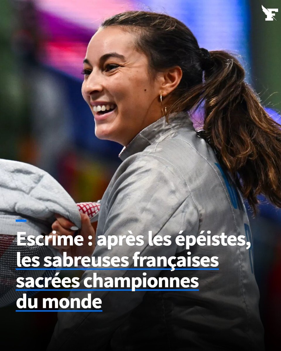 L’équipe de France féminine de sabre a décroché le graal aux championnats du monde, mercredi à Tbilissi, après avoir vaincu la Corée du Sud en finale. l.lefigaro.fr/t07