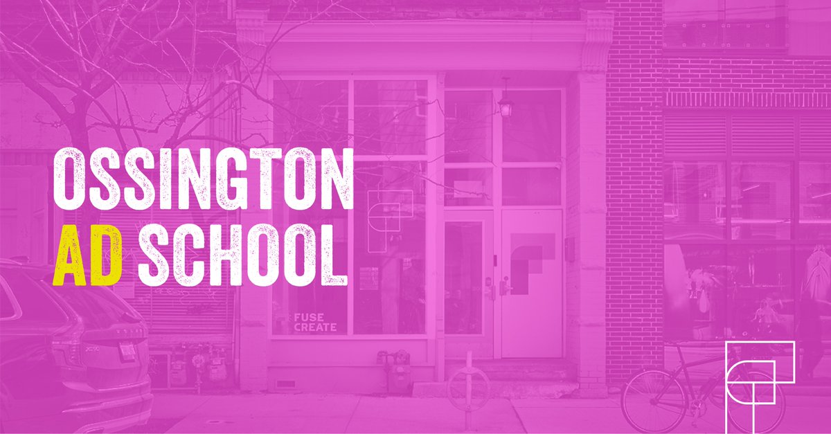 When one ad school closes, another one opens (for like, a day). With <a href="/MiamiAdSchoolTO/">Miami Ad School Toronto</a> suddenly shutting its doors, we’re swinging ours open. Introducing The Ossington Ad School, a one-day ad crash course that gives you the tools, tactics, and connections to keep your momentum