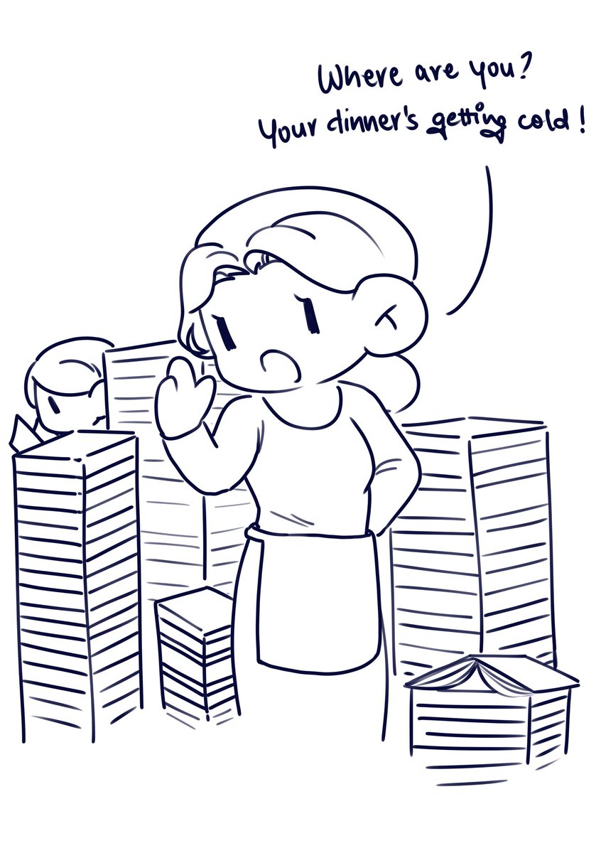 Hear me out: his CHILDHOOD home was filled with books
(Also just want an excuse to draw baby Nanami)