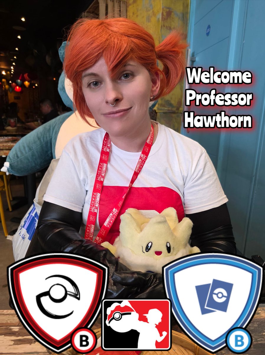 Sasha AKA Little Vamp AKA Powder (She/Her) 🏳️🌈 (@welsh_harls88) on Twitter photo So uhh this just happened...
I'M A POKÉMON PROFESSOR?! 🤯
<a href="/playpokemon/">Play! Pokémon 📍 #PokemonWorlds</a> <a href="/PokemonTCGUK/">Pokémon TCG UK</a> <a href="/PokemonTCG/">Pokémon TCG</a> So uhh this just happened...
I'M A POKÉMON PROFESSOR?! 🤯
<a href="/playpokemon/">Play! Pokémon 📍 #PokemonWorlds</a> <a href="/PokemonTCGUK/">Pokémon TCG UK</a> <a href="/PokemonTCG/">Pokémon TCG</a>