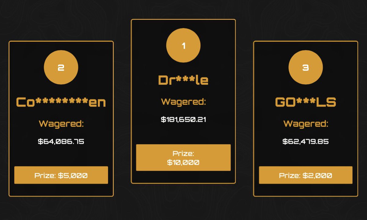 Anyone needing to be hooked up with a lossback deal and wager welcome offer to snipe my leaderboard?

Ends in 32 hours!

RT + comment pack ID for $100 🫡🤲🏻