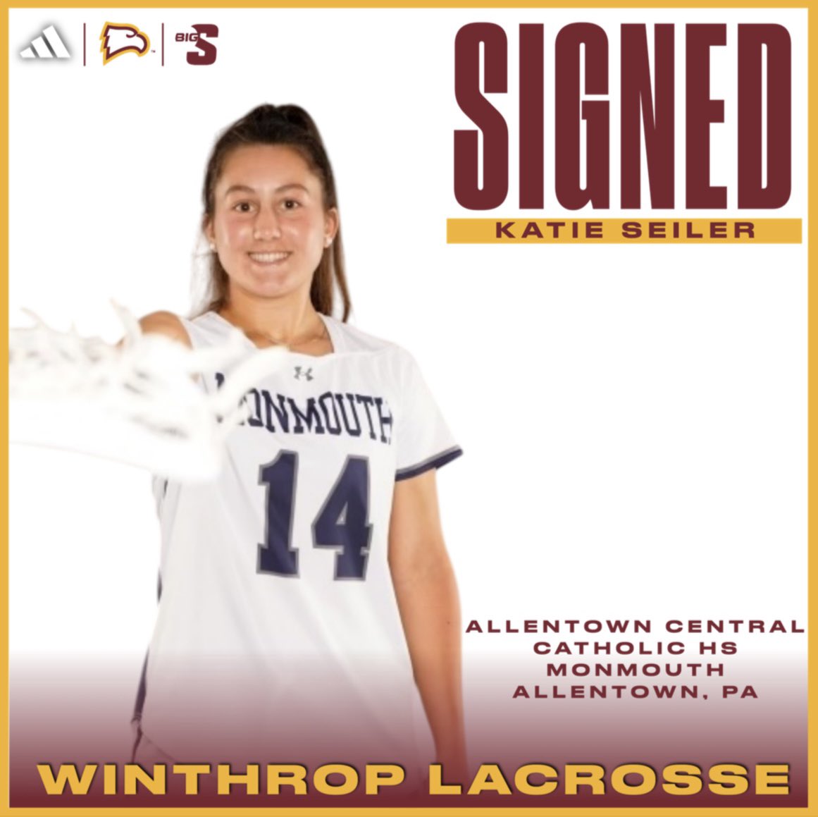 Welcome to Rock Hill, Katie! ✍️
.
We are so excited Katie is officially an Eagle! 🦅🏠
.
#GoEagles | #ROCKtheHILL