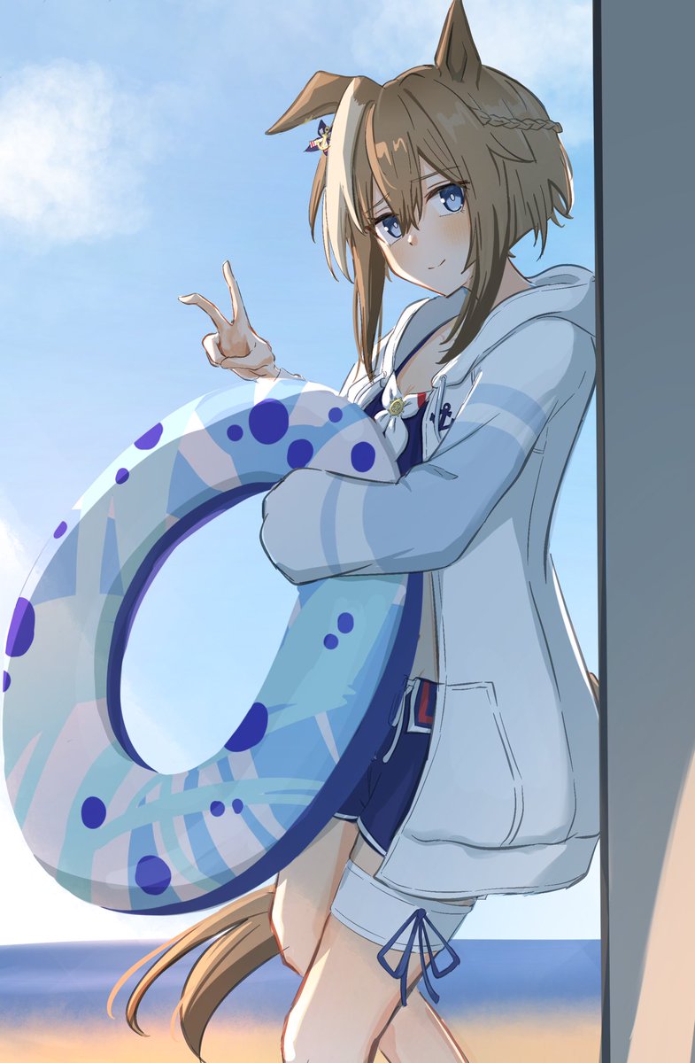 「ぴ、ﾋﾟｰｽ…」
水着ｼｭｳﾞｧに感謝…