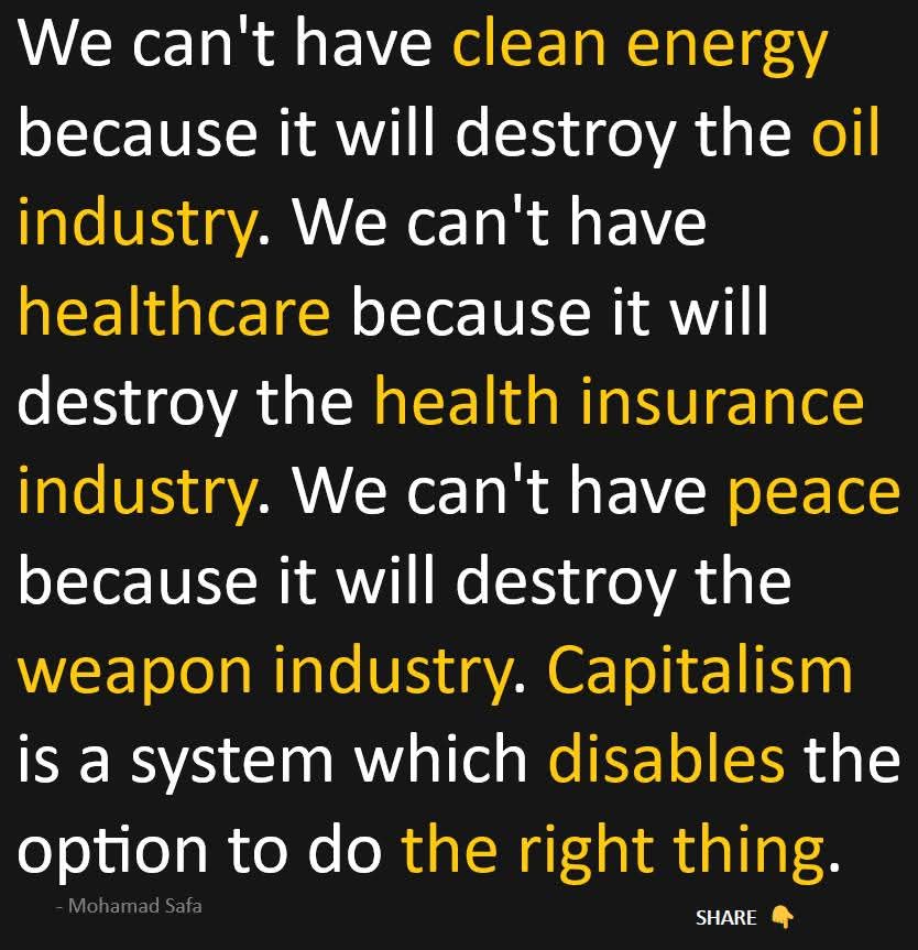 Capitalism kills