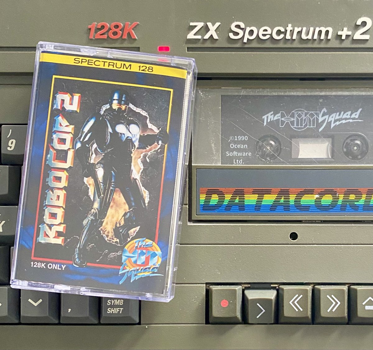 Dead or alive, you're coming with me! #ZXSpectrum #OceanSoftware #TheHitSquad #Robocop2 #Homebrew