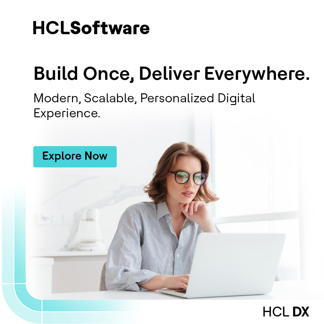 HCLSoftware's tweet image. Your customers expect seamless digital experiences, on every device, in every moment. HCL DX makes it possible.

🔹 Fast delivery
🔹 Personalization
🔹 Security at scale

➡️ hclsw.co/7k3hz9
 
#DigitalExperience #DXPlatform #HCLSoftware
