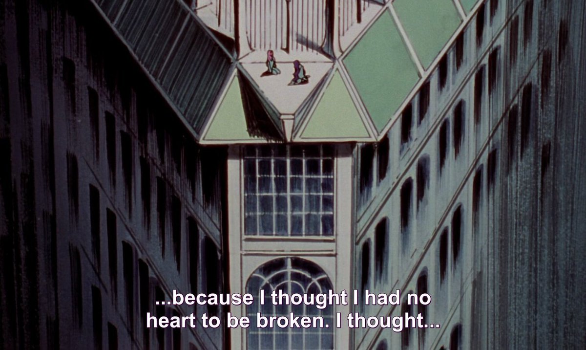 which is really heartbreaking in retrospect because she wholeheartedly believed she was a heartless and irredeemable doll.