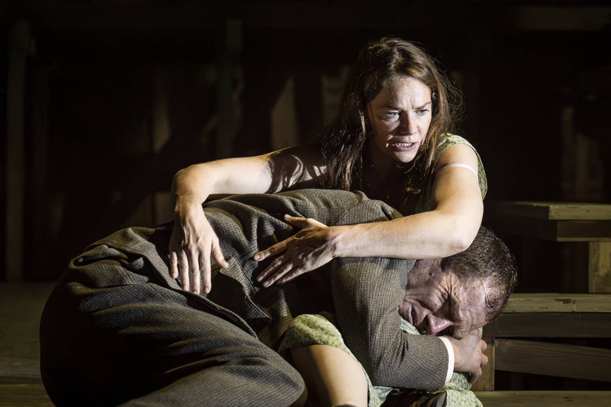 Rakshita Patel (@mycroftbrolly) on Twitter photo #AMoonfortheMisbegotten <a href="/AlmeidaTheatre/">Almeida Theatre</a>. A stunning adaptation - very strong acting, coupled with clever staging and lighting. Two people, who usually put on an act, drop their guard for one night and connect. A tour de force performance from Ruth Wilson in the central role. #AMoonfortheMisbegotten <a href="/AlmeidaTheatre/">Almeida Theatre</a>. A stunning adaptation - very strong acting, coupled with clever staging and lighting. Two people, who usually put on an act, drop their guard for one night and connect. A tour de force performance from Ruth Wilson in the central role.