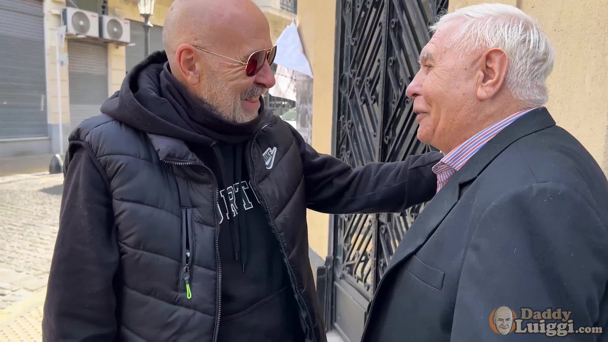 Luiggi gazing intensely at the camera