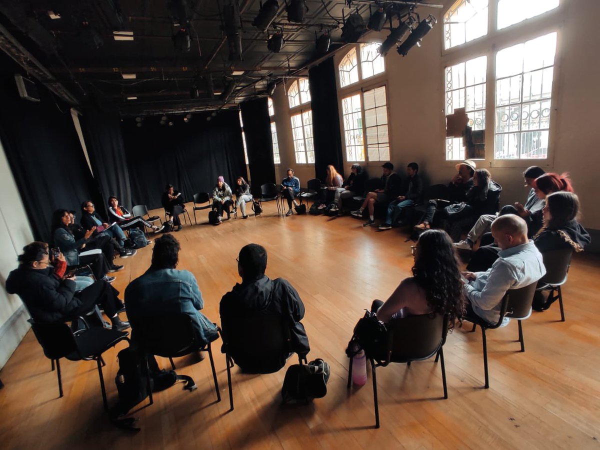Facultad Artes-ASAB (@arteasab) on Twitter photo #LaDistriTeInvita 🎭Taller de creación colectiva y patrimonio inmaterial 💥
¿No alcanzaste a inscribirte?
👉 Este 4 y 5 de agosto se viene el seminario teórico.
📲 agencia.udistrital.edu.co
🎟️ ¡Cupos limitados!
@patrimoniobta <a href="/udistrital/">UniversidadDistrital</a> #ASAB #Teatro #Improvisación #LaDistriTeInvita 🎭Taller de creación colectiva y patrimonio inmaterial 💥
¿No alcanzaste a inscribirte?
👉 Este 4 y 5 de agosto se viene el seminario teórico.
📲 agencia.udistrital.edu.co
🎟️ ¡Cupos limitados!
@patrimoniobta <a href="/udistrital/">UniversidadDistrital</a> #ASAB #Teatro #Improvisación