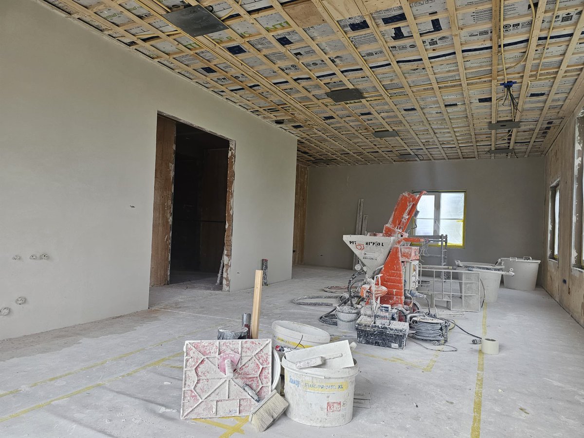 Stucwerk is ook werk!