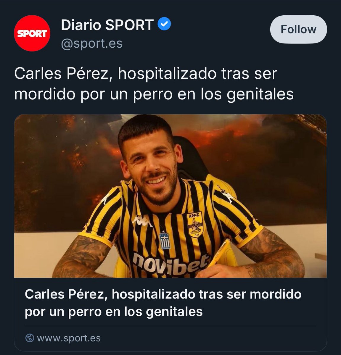 Didn’t even need to know Spanish to know nothing good was going on here