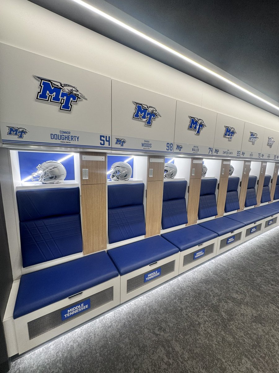 I could take 100 pics of the new <a href="/MT_FB/">Middle Tennessee Football</a> facility and all wouid be perfect.  Yes, a game changer.  <a href="/MTAthletics/">Middle Tennessee Athletics</a>
