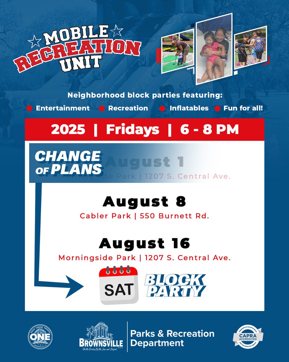 Brownsville Parks & Recreation tweet media