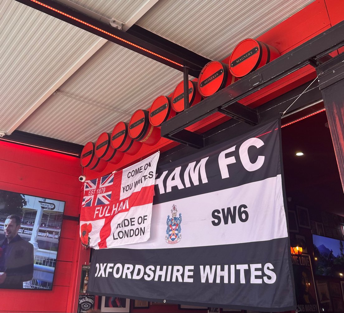 Fulham have arrived. Let’s have it.