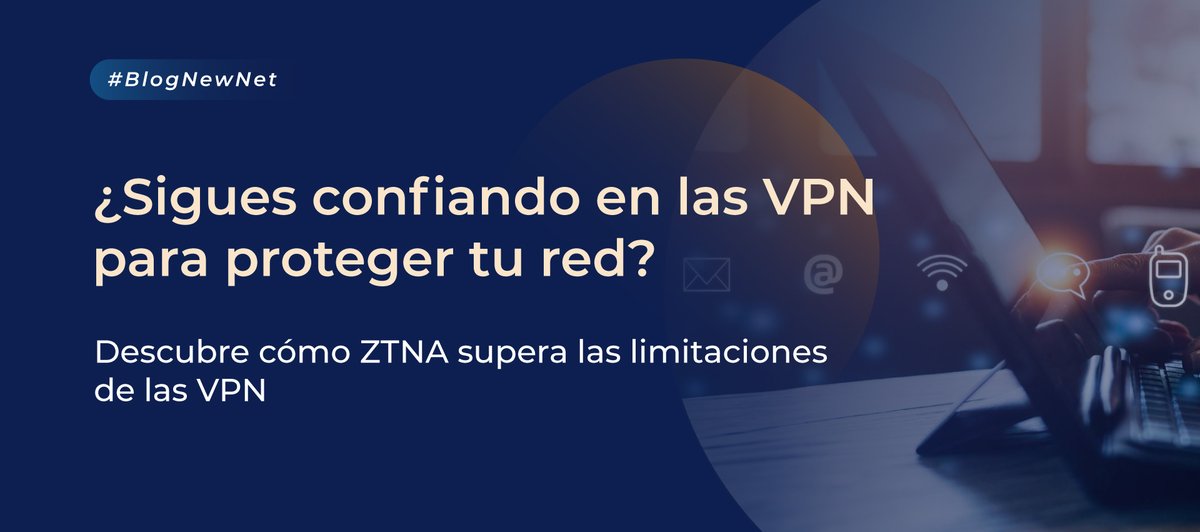 NewNetSA's tweet image. 🔒 ¿Tu empresa todavía depende de #VPN para proteger su red?
Hoy el trabajo híbrido, las múltiples nubes y las nuevas regulaciones exigen más.
Descubre cómo #ZTNA supera las limitaciones de las VPN.
👇 Lee el artículo en nuestro blog:
🔗 newnetsa.com/vpn-tradiciona…
