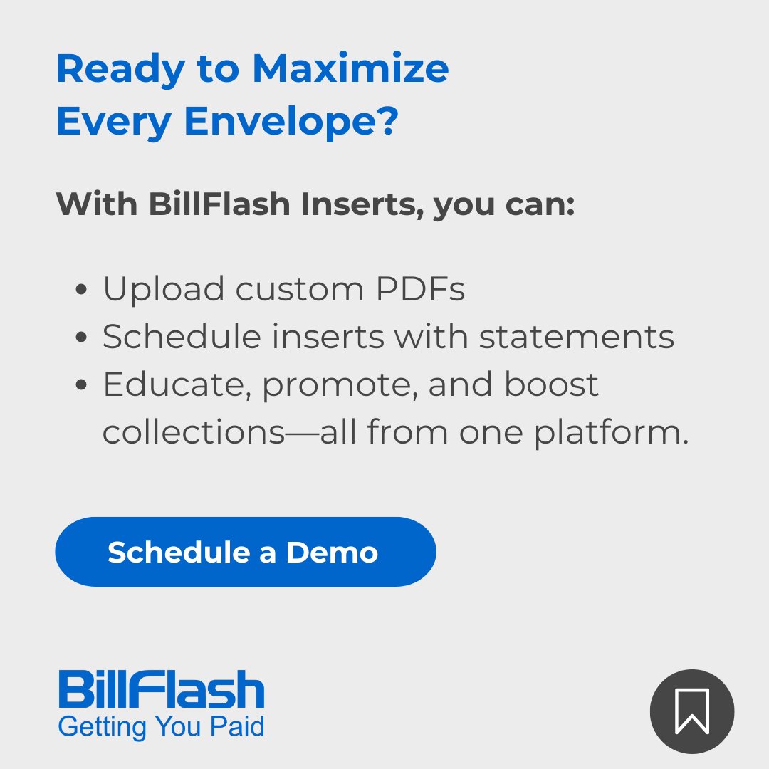 Still sending paper statements? Don’t waste that envelope.

Direct mail #Inserts are a simple, high-impact way to turn every bill into a communication channel that educates, promotes, and drives revenue.

Learn how easy it is to add custom Inserts today: bit.ly/4lWr0hN