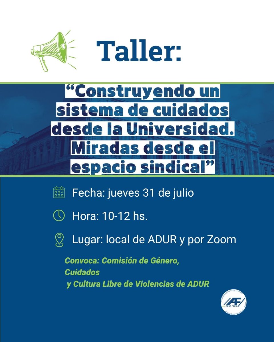 ¡Mañana!⚠️⚠️⚠️📣📣📣📣
📍Dr. Emilio Frugoni 1415
🕜12 a 10hs
👇enlace zoom 
us02web.zoom.us/j/86308260698?…