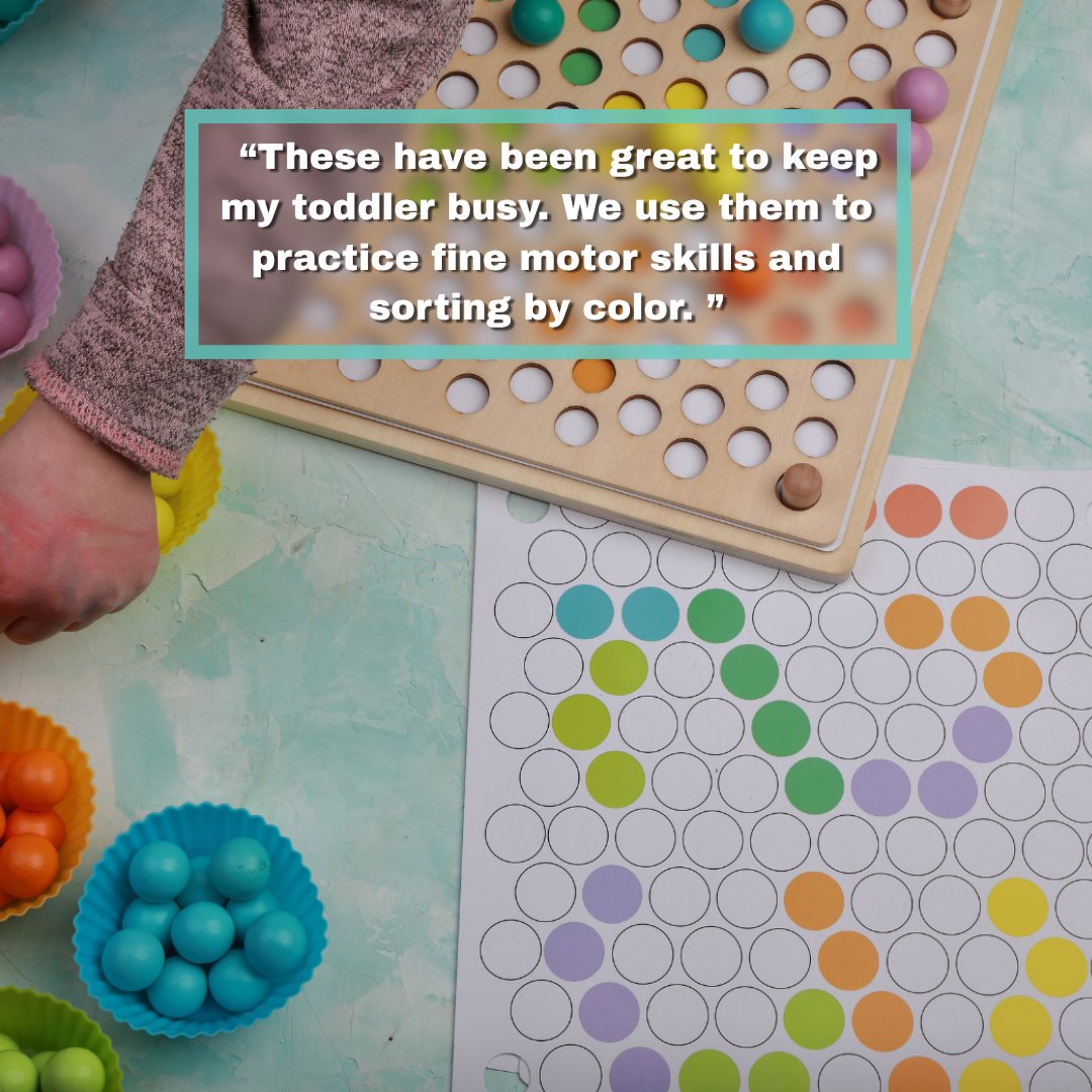 ChromaLabel's tweet image. Little hands, big milestones. 🟡🔴🔵
These ¾&quot; colored stickers are perfect for toddler fun—helping build fine motor skills and learn color sorting through play.
#ToddlerActivities #ChromaLabel #ColorLearning #StickerPlay