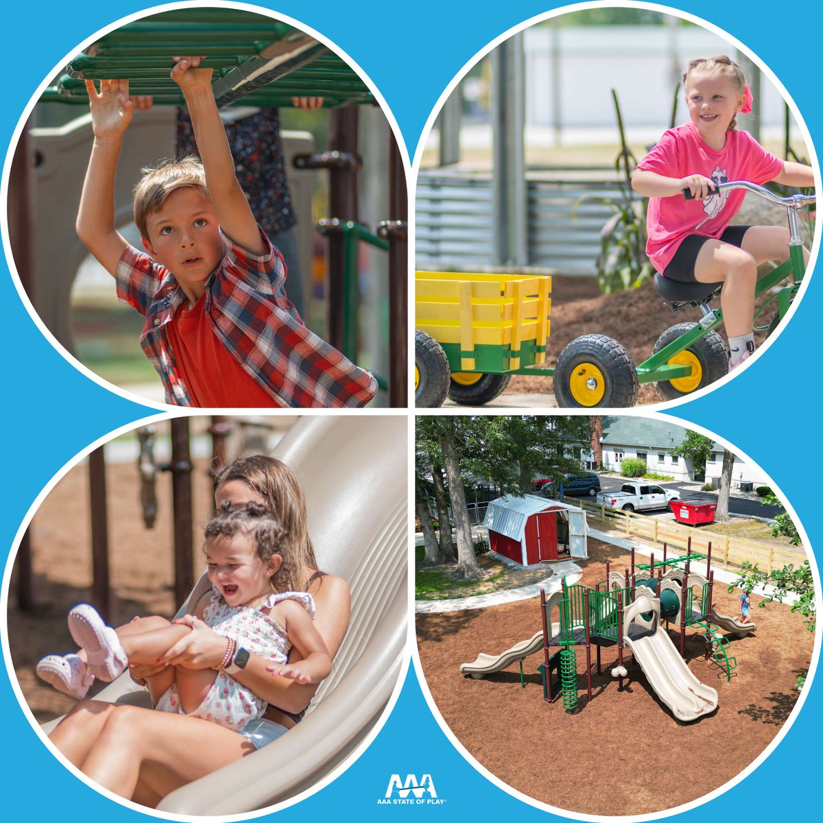 Highlight moment: Clover Patch Project. 🌟

The White County 4-H Fair has a new inclusive play zone! 

Play in rural areas has increased!

#AAAStateOfPlay #PlaygroundDesign