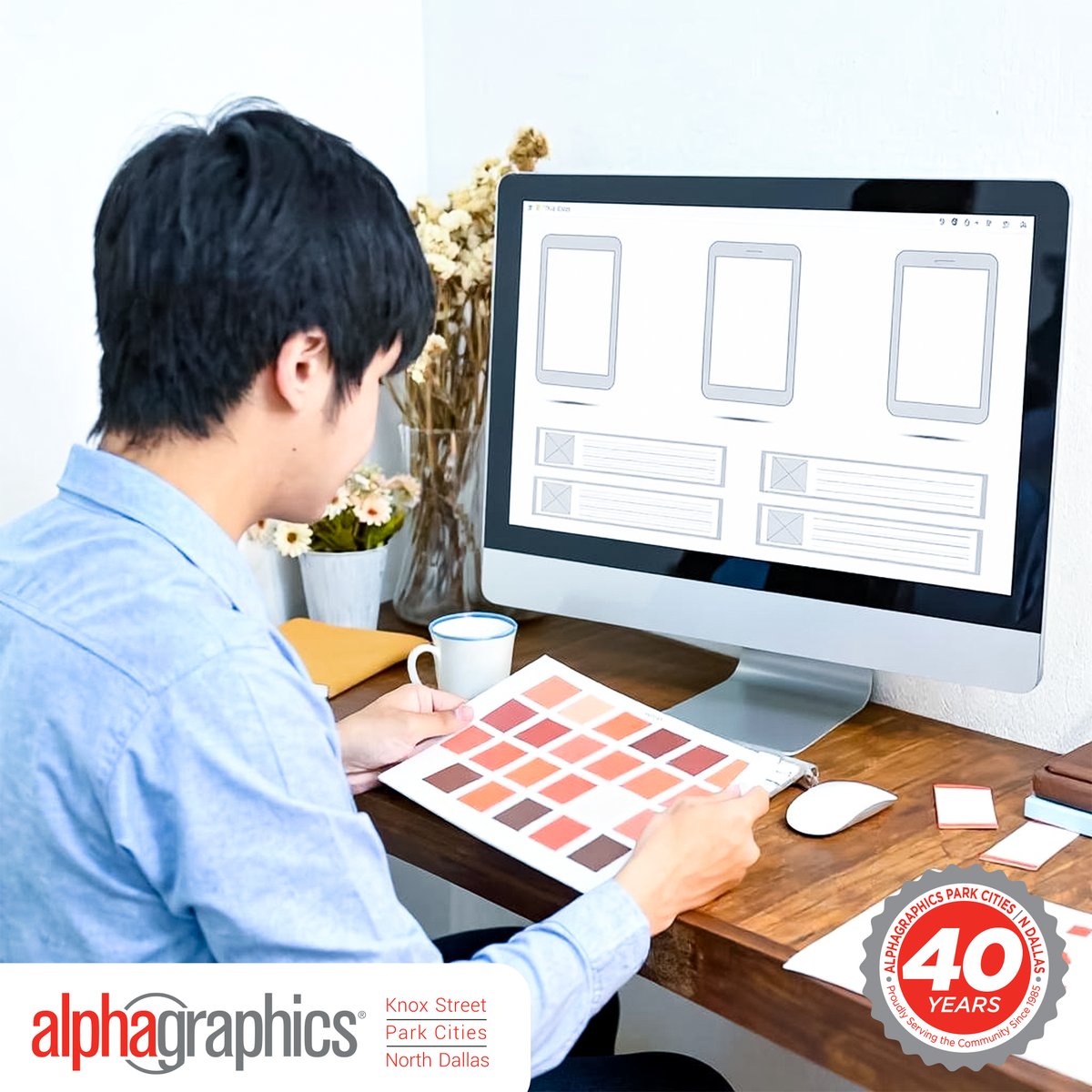 agOnline lets your team generate real-time proofs, customize assets to fit your current campaigns, and order exactly what you need—when you need it. 

#NorthDallas #Marketing #CustomSignage #PromotionalItems #Signage #PrintServices #Engraving #PromoItems #Apparel #Prints