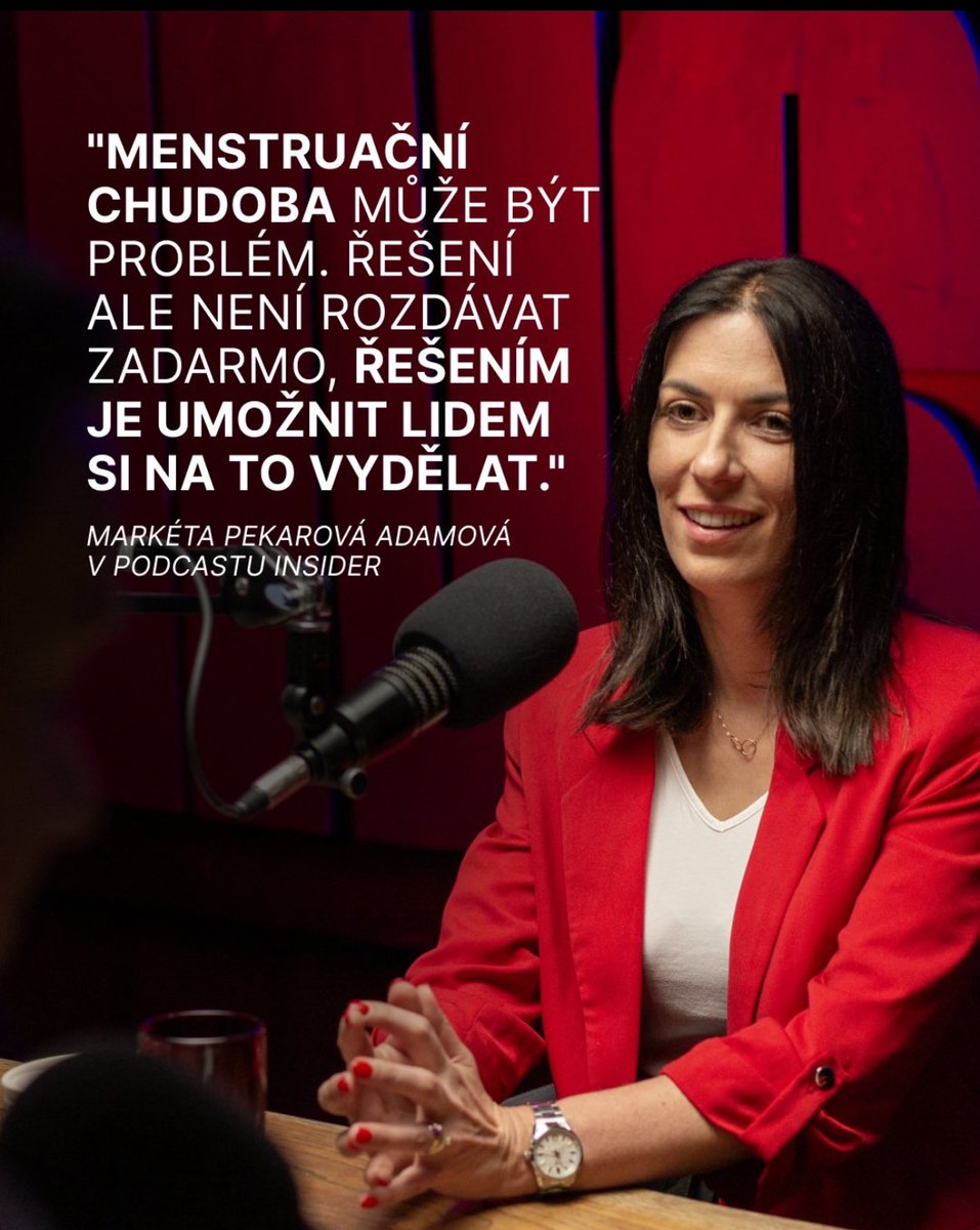 SPOLU má lepší nápad než menstruační potřeby ve školách: ať jdou 13leté holky na brigádu. To je asi zahájení horké fáze kampaně? 😁