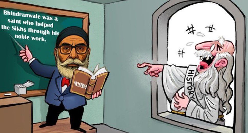While real Sikhs are serving in the Army, feeding the hungry, and driving India forward… Khalistanis like Pannun are busy staging fake referendums from Canada &amp; the US. 1984 didn’t break Punjab—Khalistan won’t either. #SikhNotSeparatist