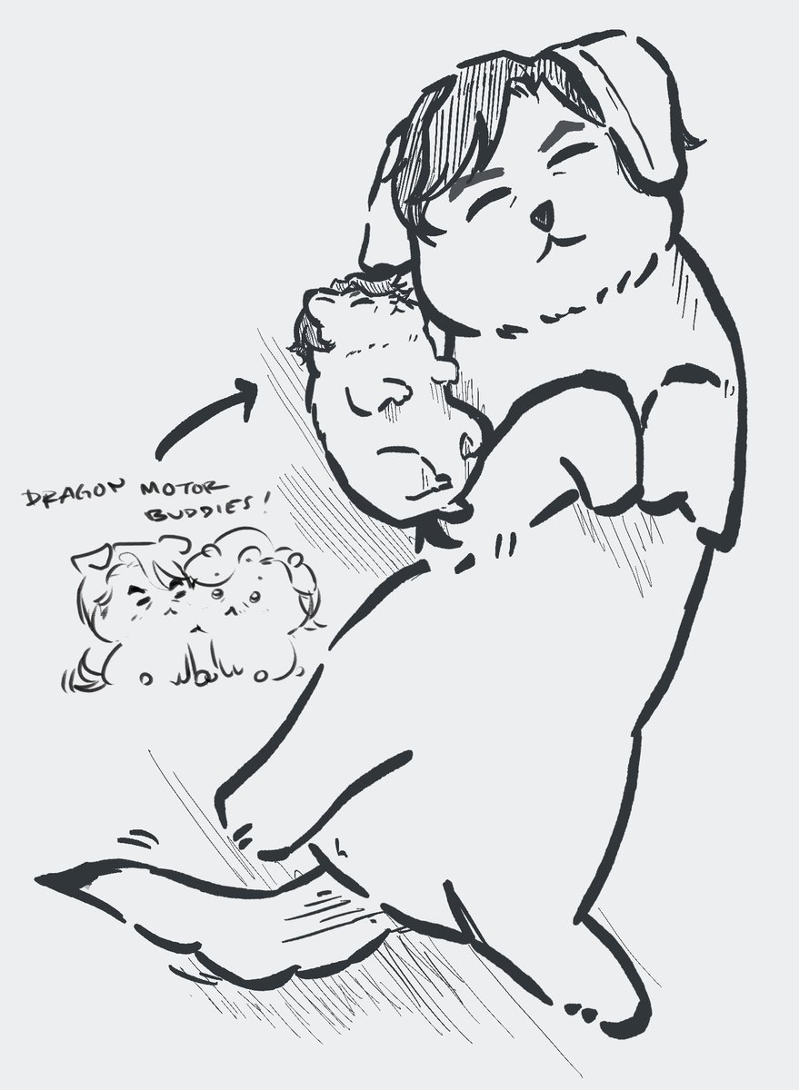 Ari_1_18_9's tweet photo. Suffering in hot weather . . . so very relatable 🫠

Also I really love the little adorable animal wsjj drawing &amp; I did my own sketch of them haha

They’re sleeping to stave off the heat https://t.co/cpplhoYOTq