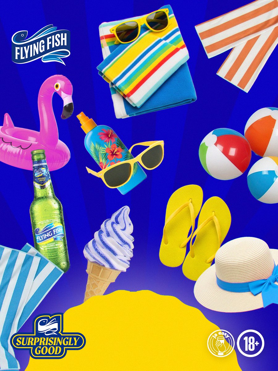 Towels, sunnies, vibes… and one hidden Flying Fish flavour 😎
Can you spot it in this sea of summer essentials in winter?🏖️​
Put those sharp eyes to the test and drop your answer below!
 #SurprisinglyGood