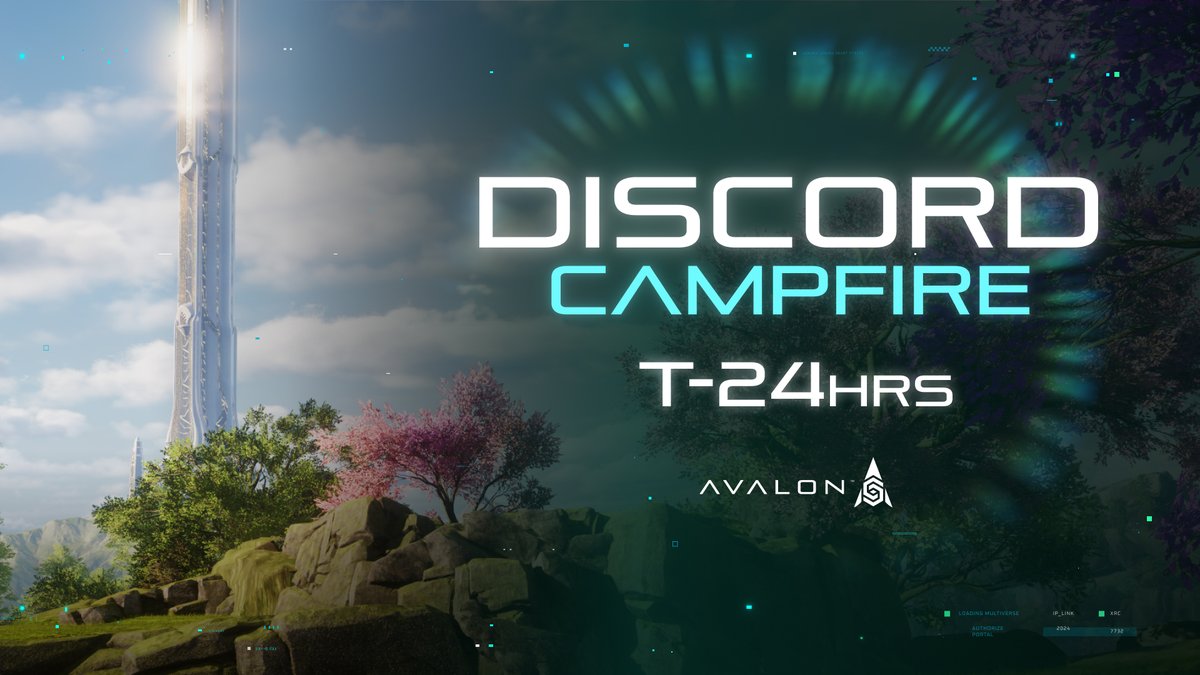 T-Minus 24hrs! ⏰

Tomorrow in Discord, our Lead Game Designer will give a first in-depth look into AVALON’s building system and what’s coming next.

Gather your questions and be sure to join us!
